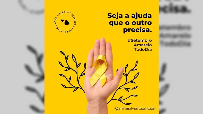 Setembro amarelo e a prevenção ao suicídio