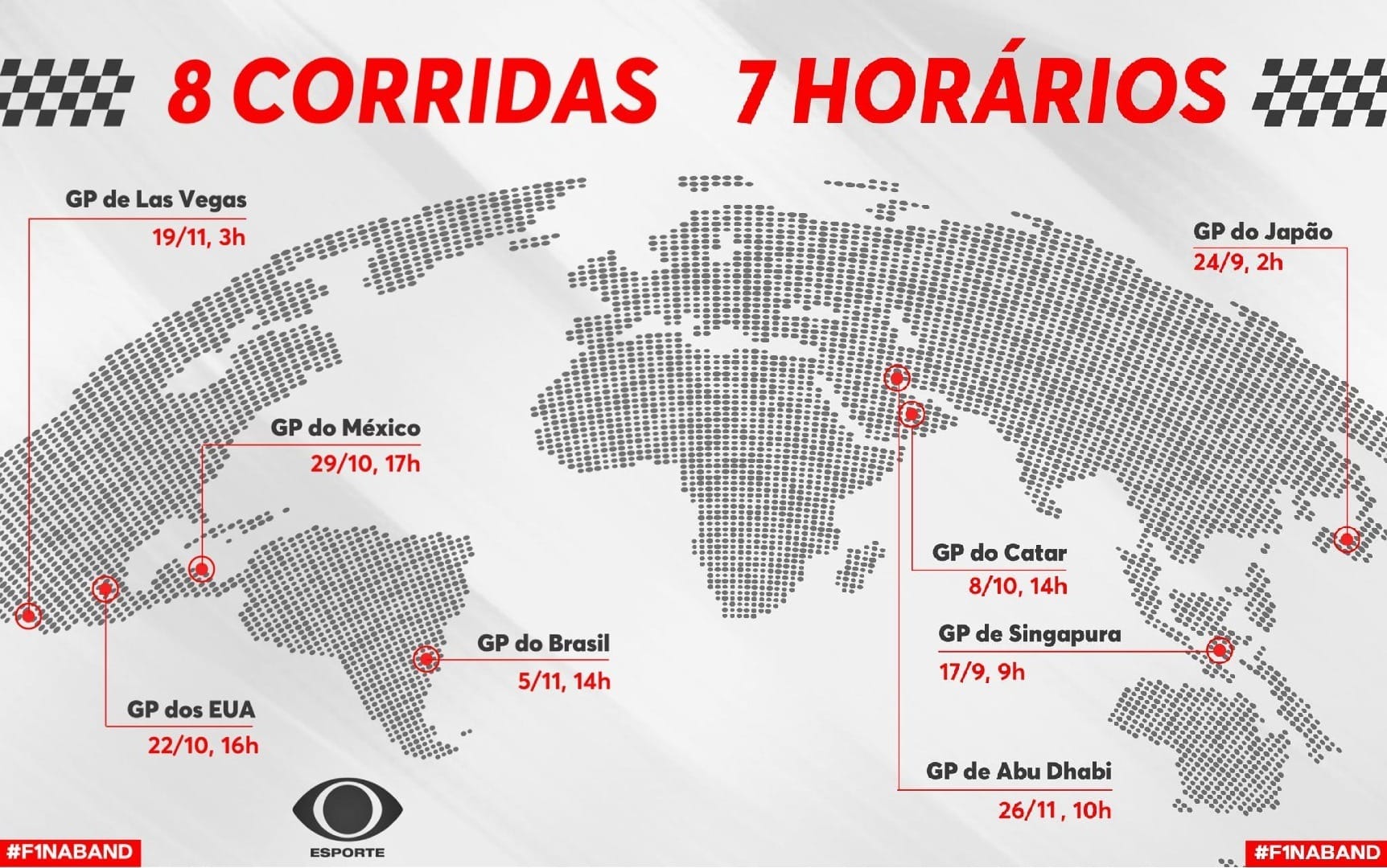 F1: veja onde assistir aos treinos e à corrida do Grande Prêmio do México -  IBAND RN: Portal de Notícias, Vídeos, Imagens, Entrevistas, Debates e  Transmissões Ao Vivo, diretamente da TV BAND