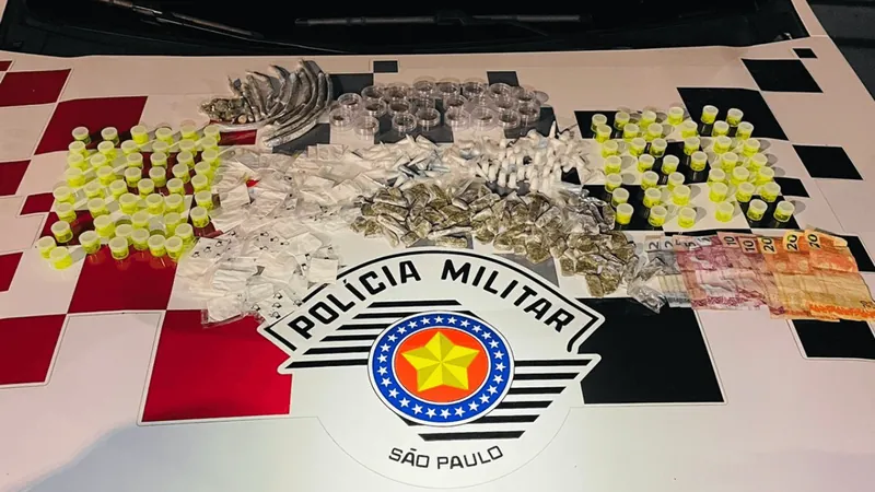 Polícia Militar prende homem por tráfico de drogas em Caraguatatuba