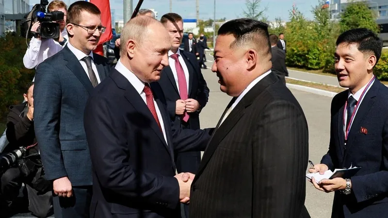 Rússia diz que está desenvolvendo relações com a Coreia do Norte