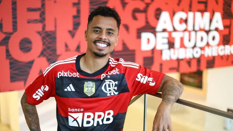 Allan tem lesão confirmada e desfalca Flamengo nos dois jogos da Copa do Brasil