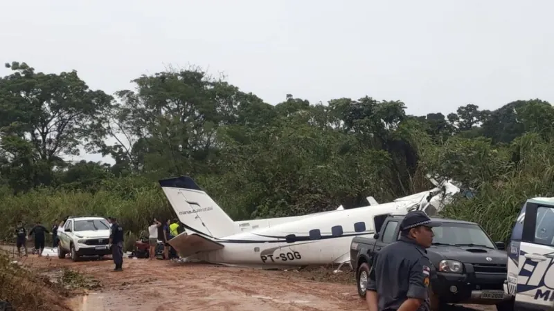 Corpos de vítimas de queda de avião no Amazonas vão para Manaus