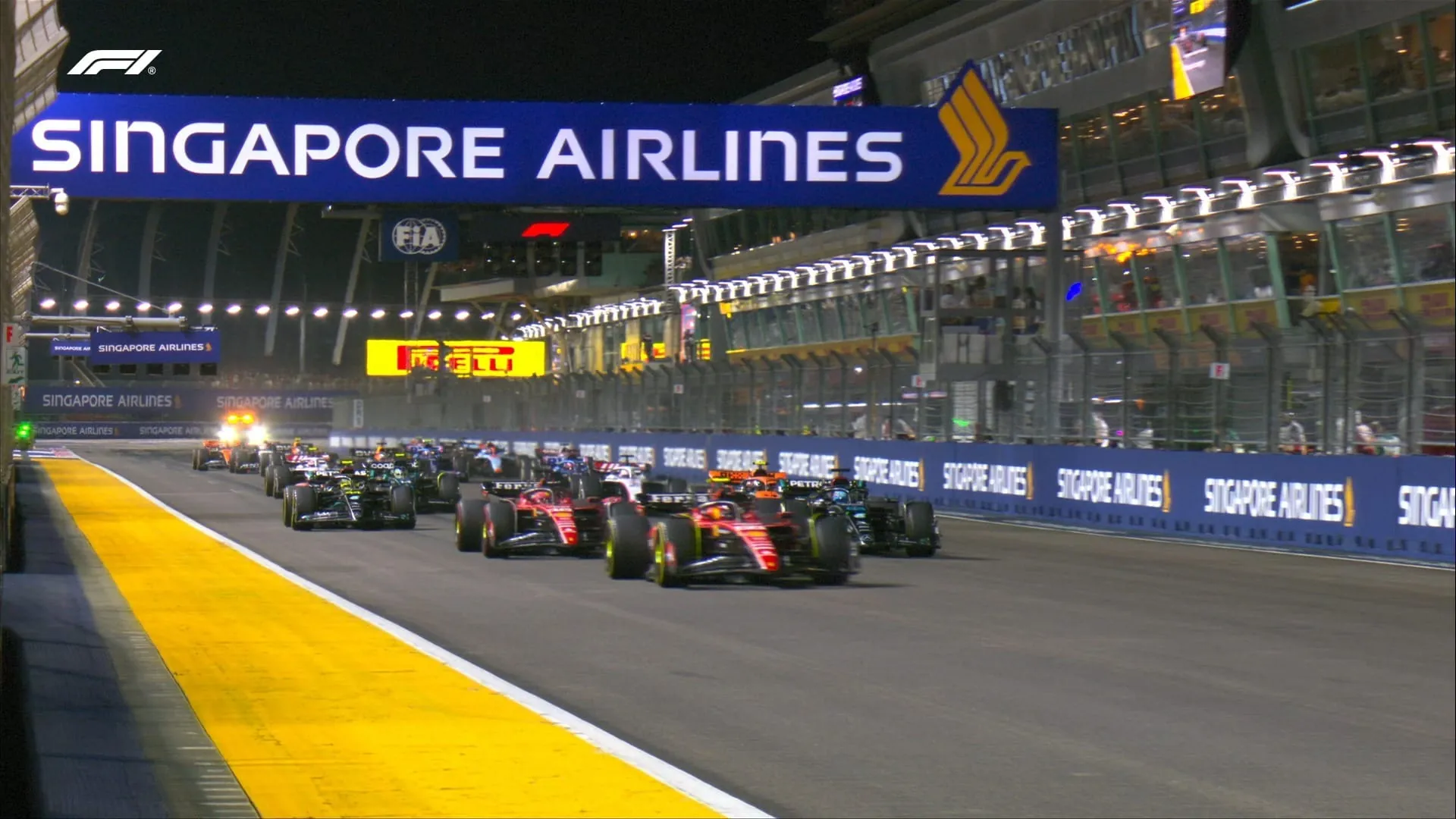 FÓRMULA 1 – Grid de largada – GP de Singapura – 2023 - Tomada de Tempo