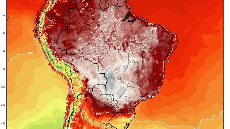 Calor extremo no Brasil