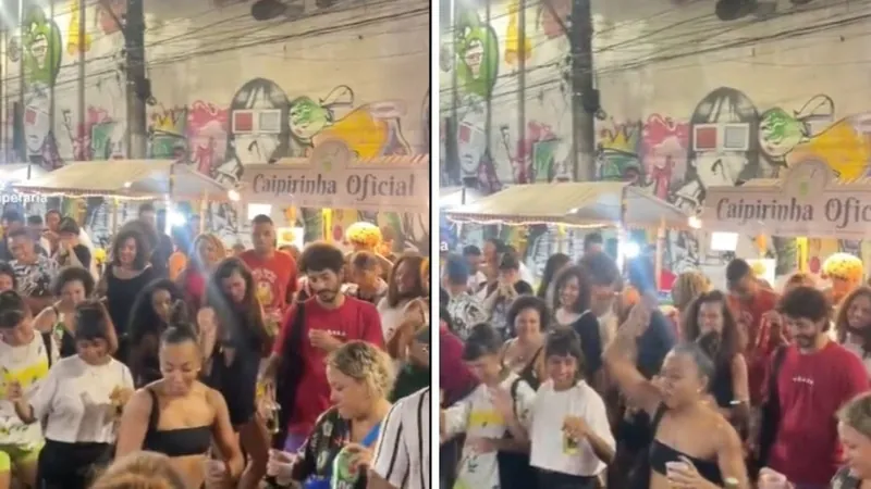 Taylor Swift do passinho: cantora 'invade' reduto do samba no Rio