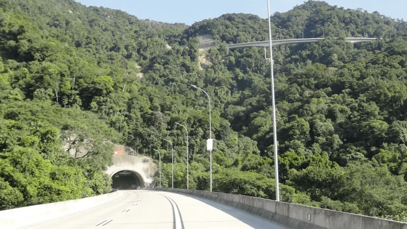 HRLN participa de simulado na serra nova da rodovia dos Tamoios