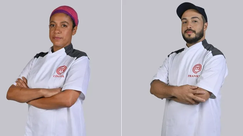 Cintia e Franklin são participantes do MasterChef Profissionais