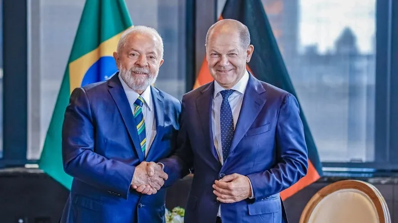 Mercosul e Ucrânia são temas de encontro entre Lula e Scholz