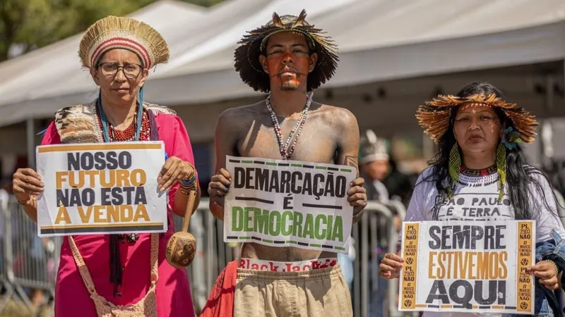 STF retoma julgamento do marco temporal nesta quarta (27)