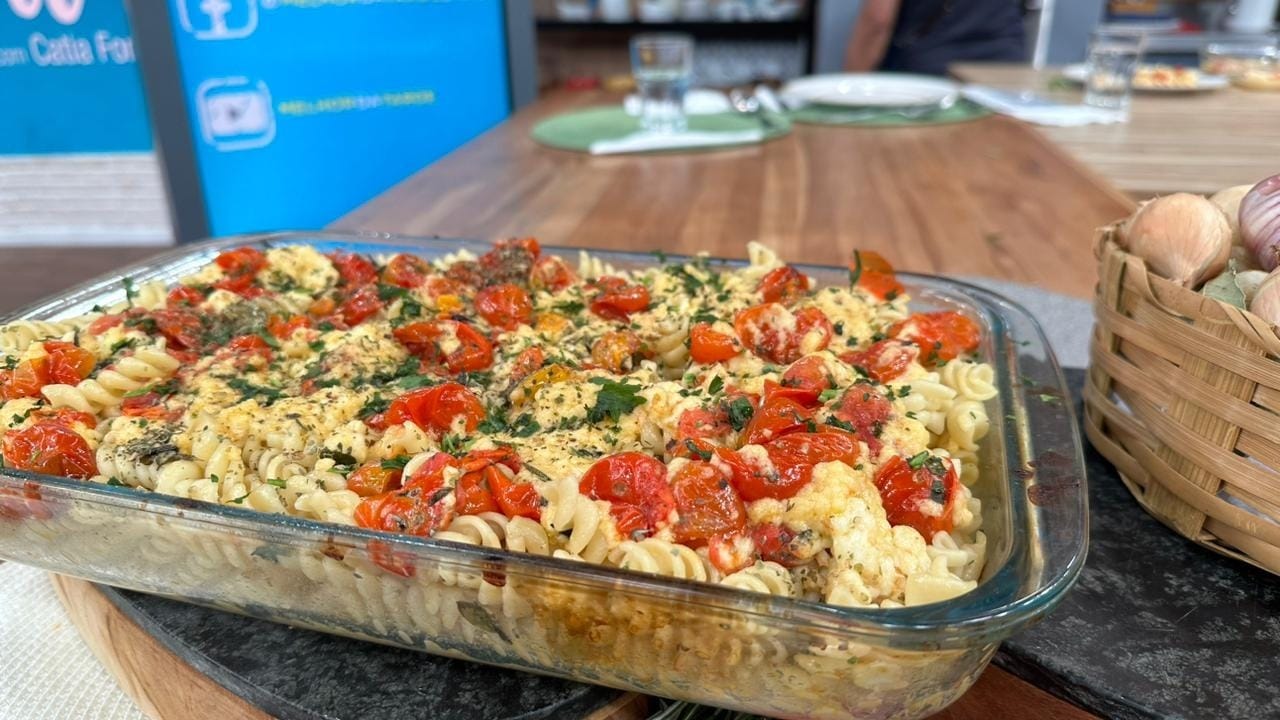 Macarrão com tomate-cereja | Band Receitas