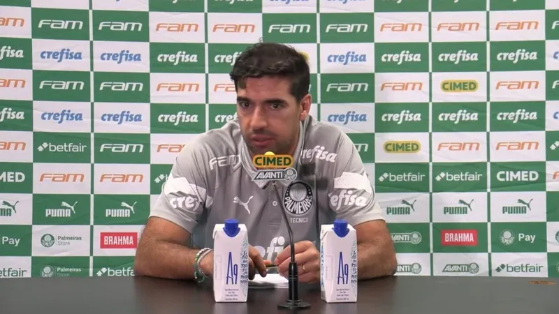 Abel Ferreira diz que o Palmeiras “falhou” contra o Grêmio e foca no Boca Jrs