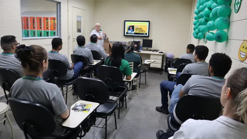 Durante o evento foram realizadas ações de conscientização 