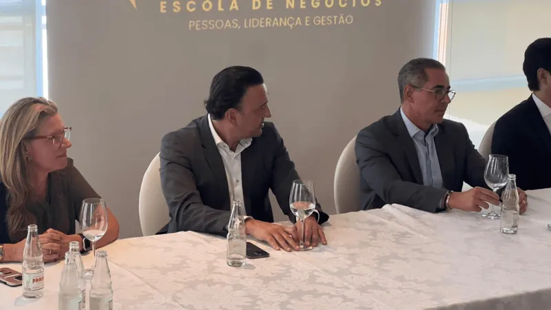 Paulo Vieira participa de almoço com empresários do Vale do Paraíba