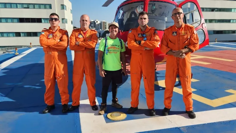 Com ajuda dos Bombeiros, homem consegue fazer transplante após longa espera