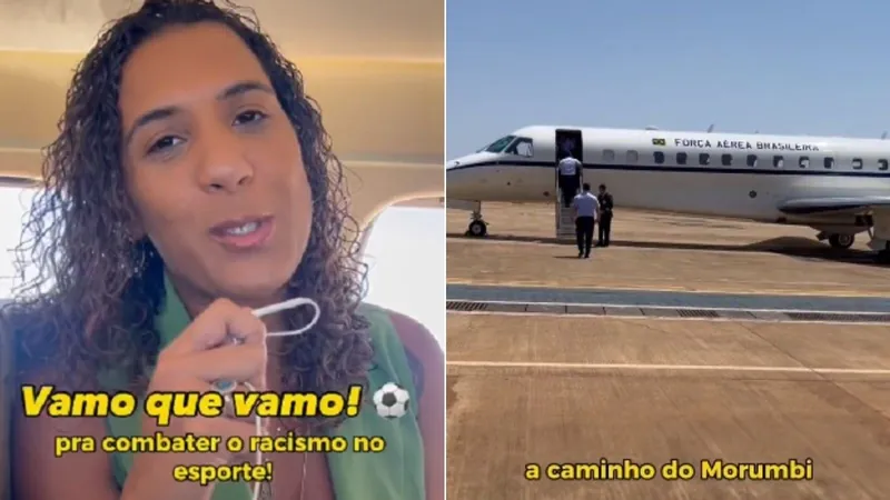 Após polêmica, ministério explica ida de Anielle Franco ao Morumbi em voo da FAB