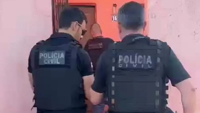 O suspeito foi preso em Porto Seguro-BA