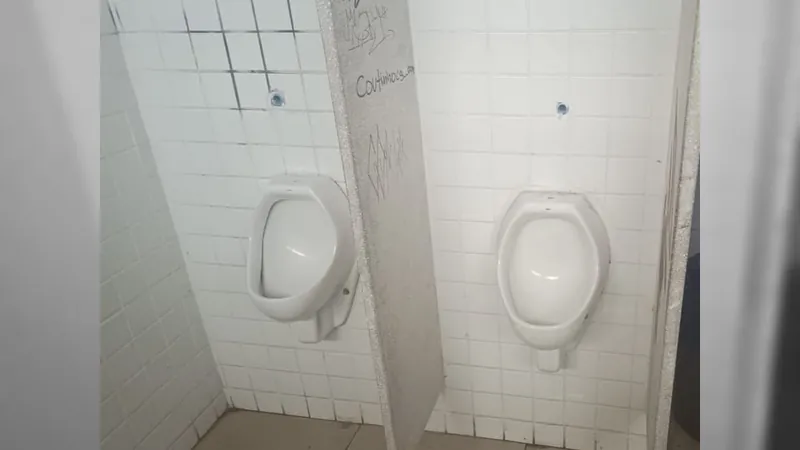 Sanitários do Terminal Campo Grande, em Campinas, são vandalizados