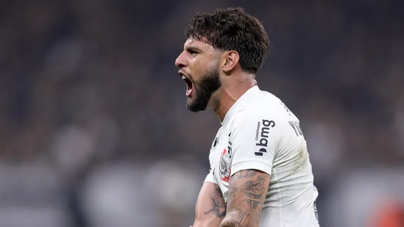 "Foi um grande resultado", diz Yuri Alberto após empate do Corinthians em casa