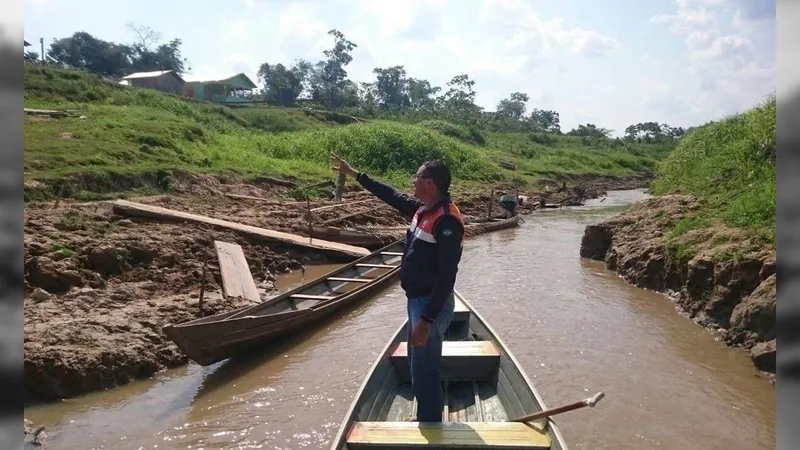 Amazonas terá força-tarefa do governo para ajudar na seca que atinge estado