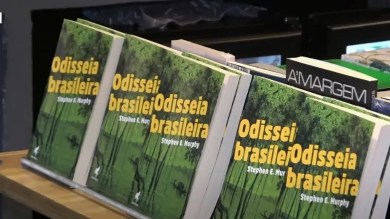 Stephen Murphy lança o livro ‘Odisseia Brasileira’ em São Paulo