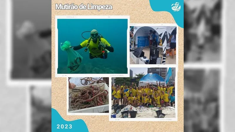 Projeto Ilhas do Rio realiza mutirão de limpeza no Monumento das Ilhas Cagarras