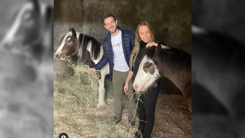 Carla Diaz e Felipe Becari