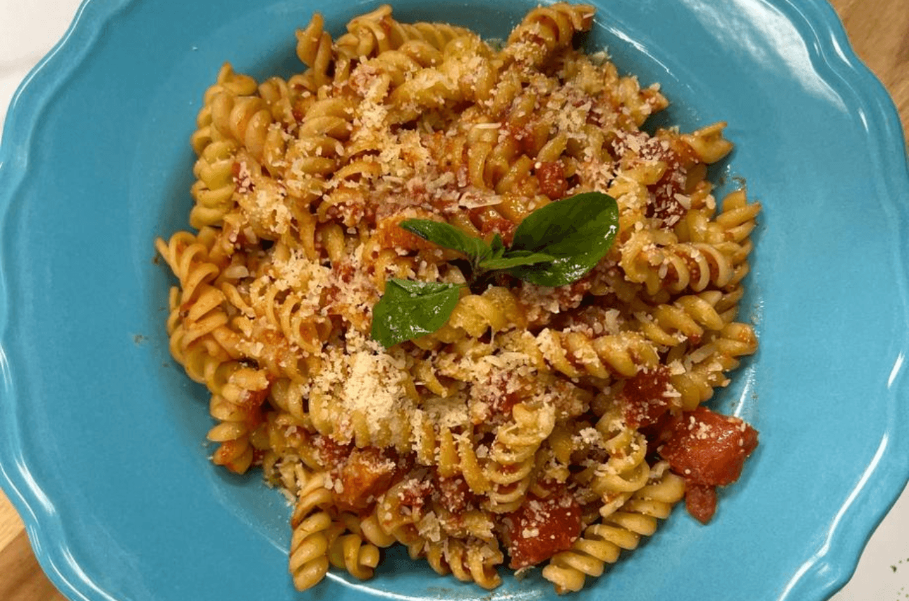 Fusilli à matriciana | Band Receitas