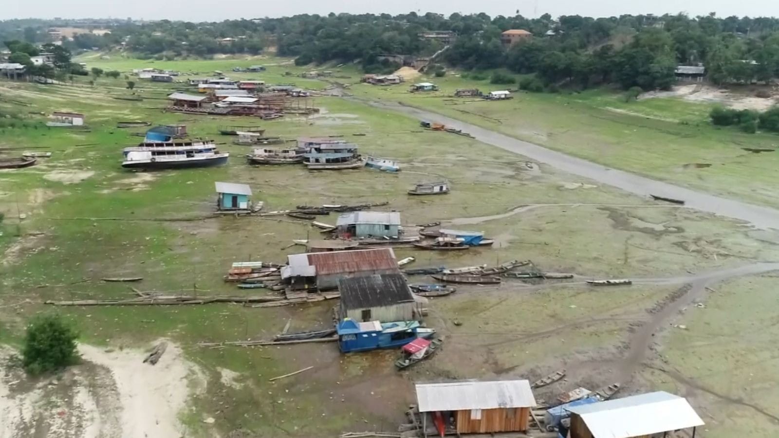 Seca Histórica No Amazonas Prejudica Indústrias Na Zona Franca De Manaus Band Notícias 