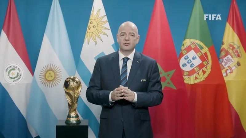 Fifa confirma Portugal, Espanha e Marrocos como sedes da Copa do