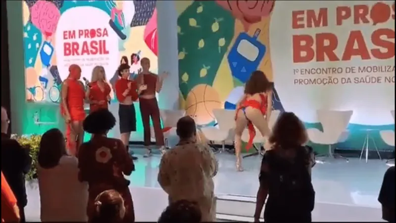 Ministério da Saúde é criticado por dança com teor sexual em evento da pasta