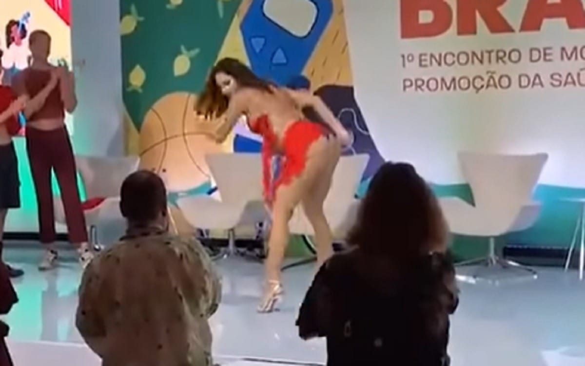 Ministério da Saúde reage à dança sensual em evento: “Coreografia  inapropriada” | Band