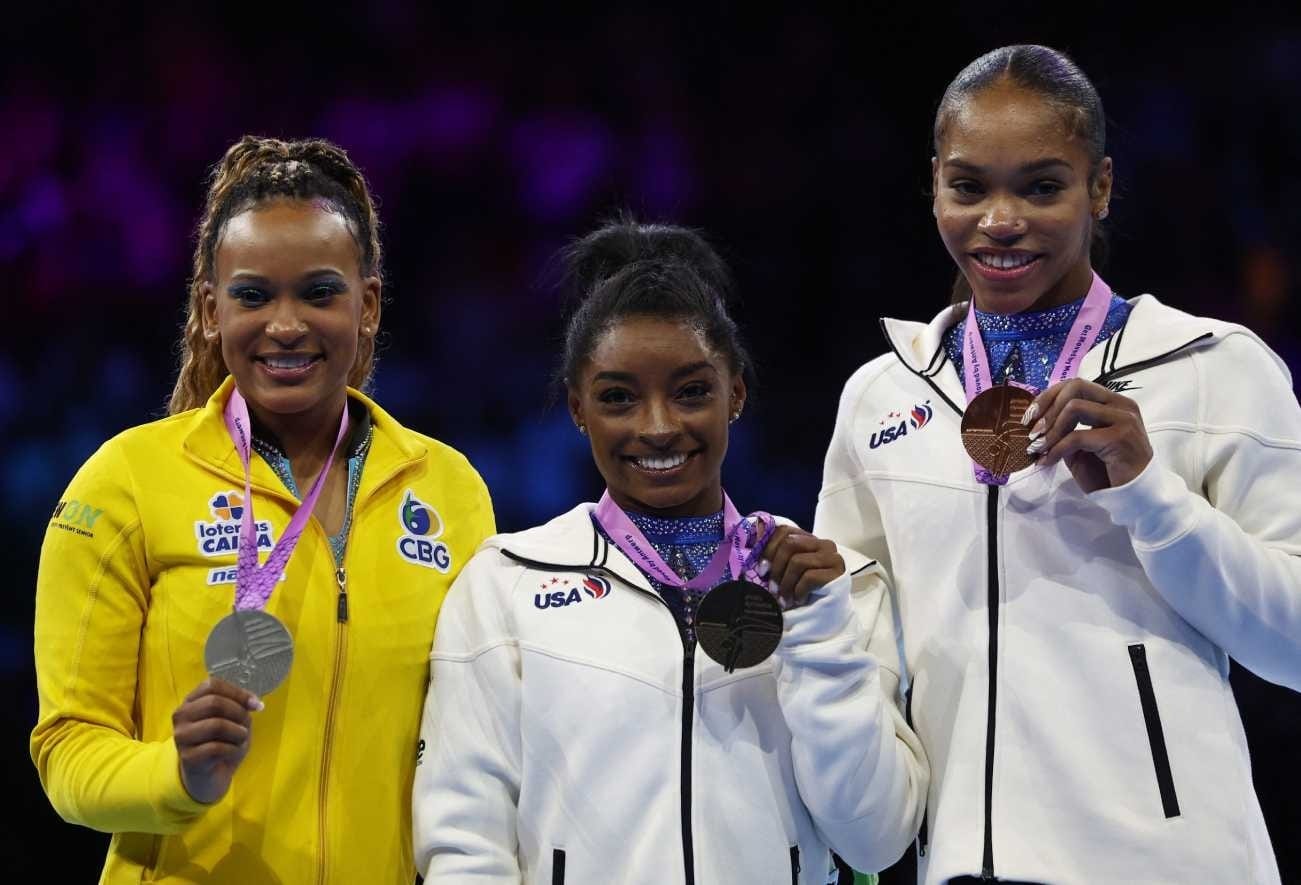 Rebeca Andrade Conquista Prata No Individual Geral No Mundial De Ginástica