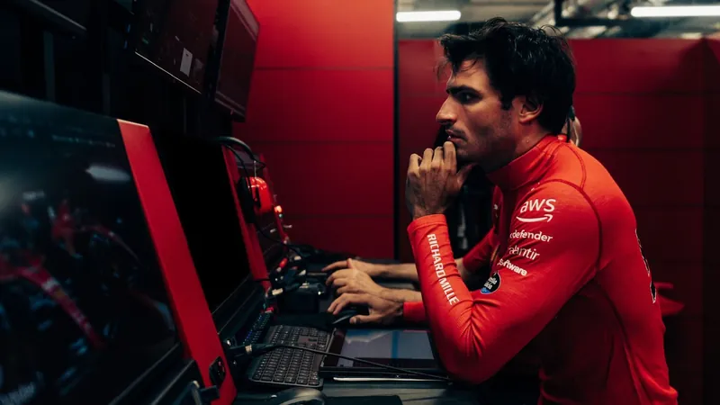 Vazamento de combustível tira Carlos Sainz do Grande Prêmio do Catar