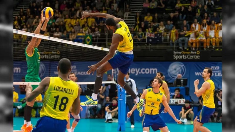 Vôlei masculino do Brasil garante vaga na Olimpíada de Paris-2024