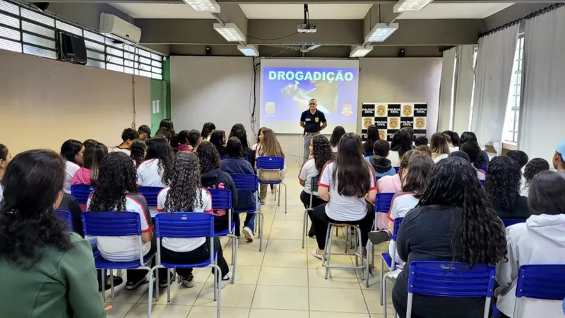 A proposta é falar sobre prevenção às drogas 