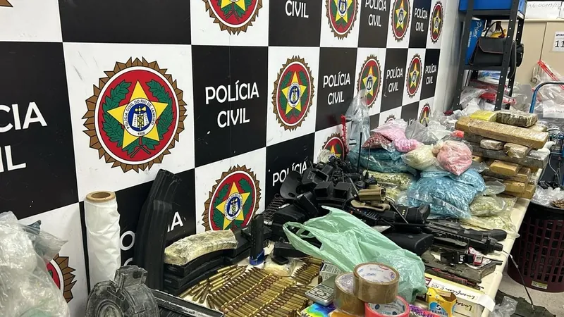 Comando Vermelho tem prejuizo de R$ 15 milhões após operação, diz Polícia