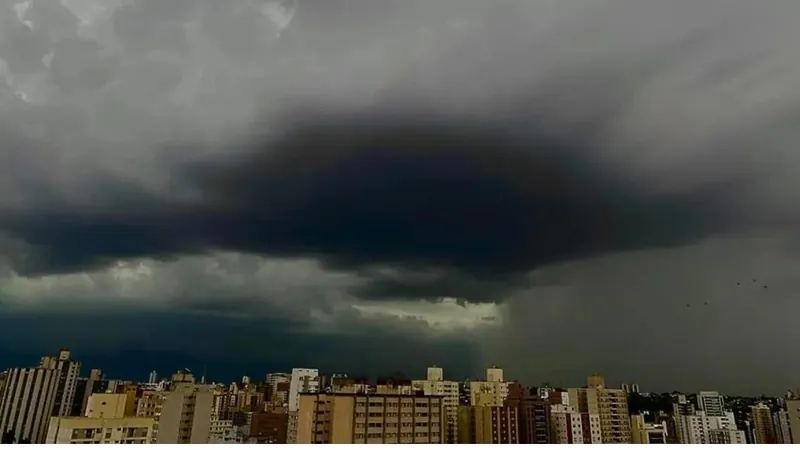 Região de Campinas está com alerta de risco meteorológico até esta sexta-feira (25)