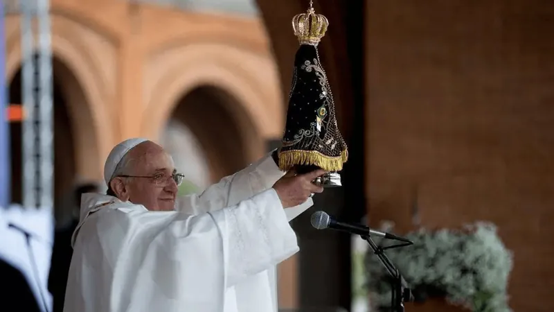 Papa Francisco envia mensagem ao Brasil no Dia de Nossa Senhora Aparecida