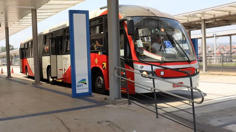 Para agilizar o BRT Campinas, 10 linhas deixam de passar pelo corredor exclusivo