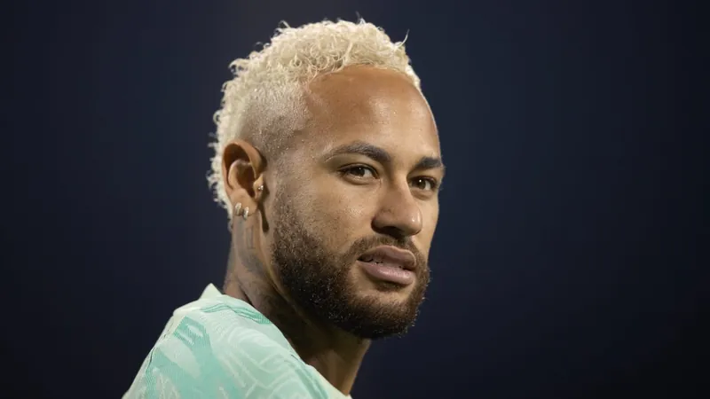 Neymar lamenta rebaixamento do Santos