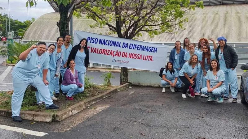 Profissionais de enfermagem da Rede Mário Gatti entram em greve em Campinas