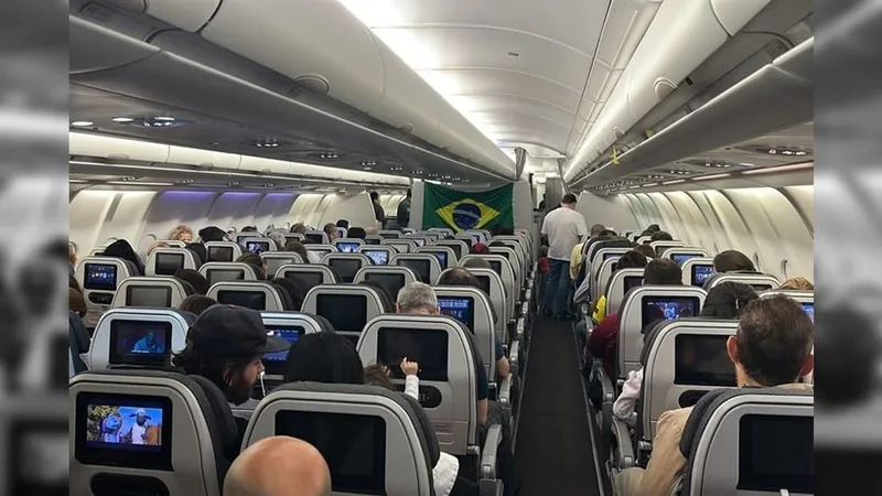 7º voo com brasileiros repatriados de Israel chega ao RJ nesta quinta-feira (19)