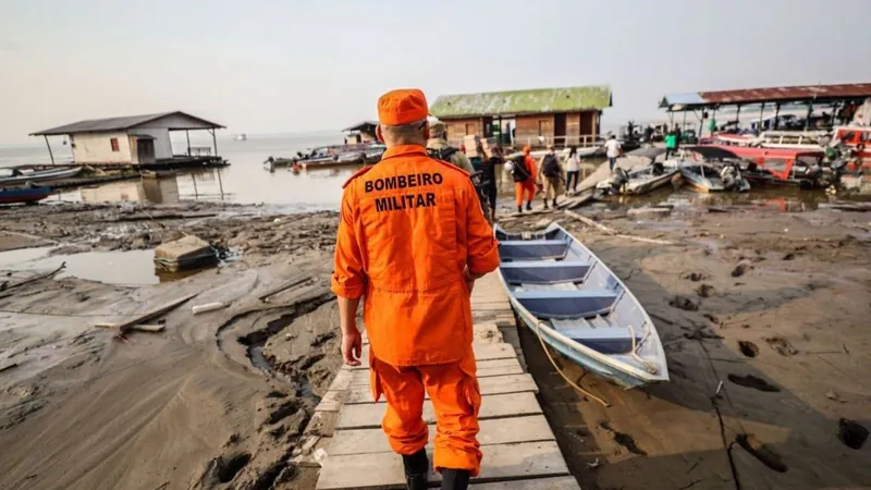 Focos de incêndio caem na região metropolitana de Manaus