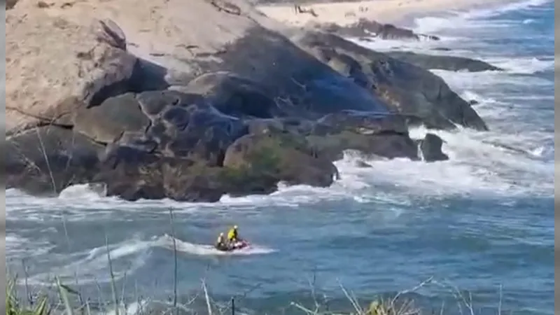 Corpo é encontrado pelo CBMRJ próximo a Pedra do Roncador, no Recreio