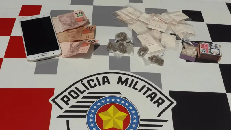 PM prende trio por tráfico de drogas em São José dos Campos