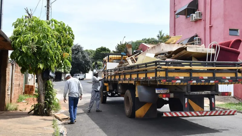 Os trabalhos foram intensificados nos bairros