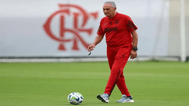 Tite tem primeira partida no comando do Flamengo nesta quinta-feira