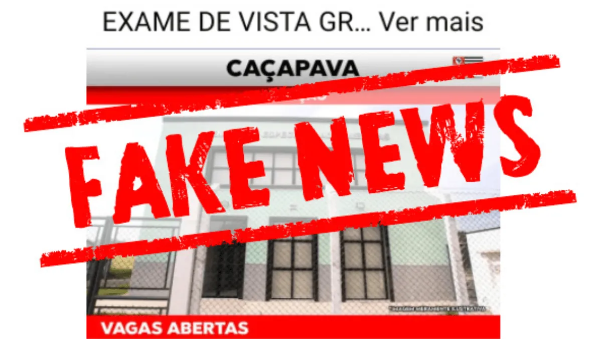 Alerta Fake News  Prefeitura Municipal de Guanhães