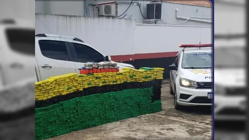 Motorista é preso com mais de uma tonelada de maconha em Cesário Lange