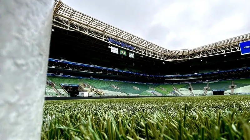 Gramado do Allianz Parque passará por manutenção após altas temperaturas